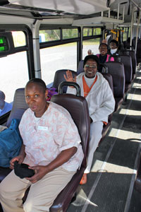 WCTS bus passengers